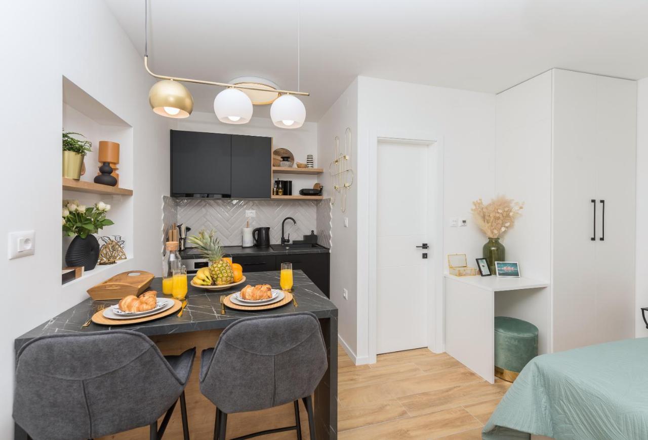 Studio Apartment Bianco, Near Beach, Free Parking, Wi-Fi 马卡尔斯卡 外观 照片